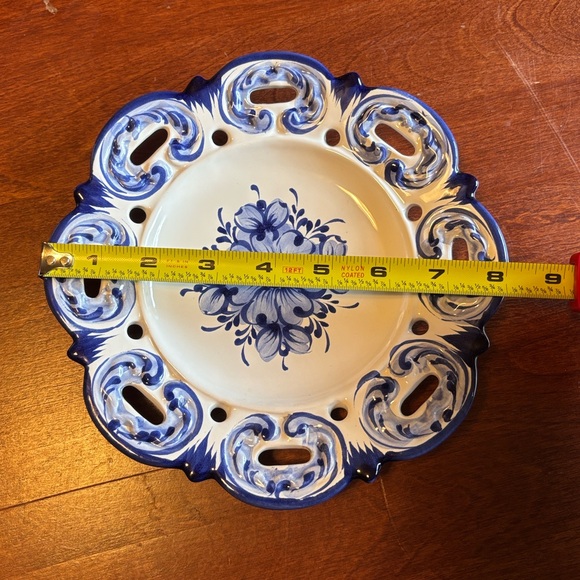 VESTAL Vintage Hand Painted Decorative Plates from Portugal set of 6 numbered - Picture 4 of 9